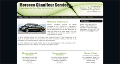 Desktop Screenshot of morocco-chauffeur-services.com